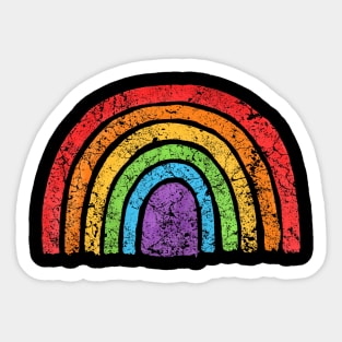 Lgbtq Rainbow Flag Gay Pride Lgbt Awareness Sticker